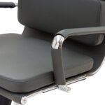 POLTRONA MITO PRESIDENZIALE GRIGIO/CROMATA - immagine 2