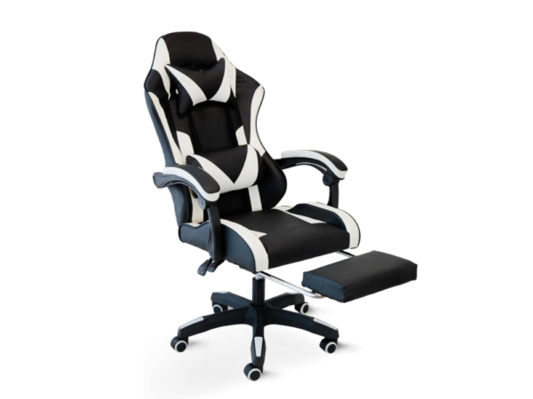 SEDIA GAMING OMEGA BIANCA/NERA
