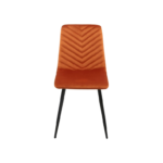 SEDIA NEW POINT IN VELLUTO RUGGINE