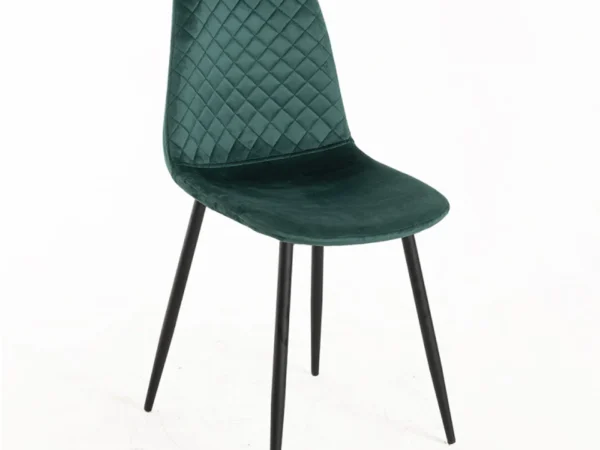 SEDIA NEW LENA VELLUTO VERDE