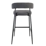 SGABELLO MEGAN CENERE - immagine 3