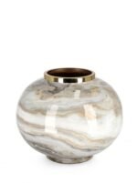 VASO MARSHA BOMB BIANCO GRIGIO ORO - immagine 2