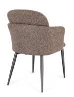 SEDIA C-BR ERCILLA GRIGIO OLIVASTRO - immagine 5