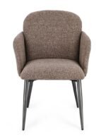 SEDIA C-BR ERCILLA GRIGIO OLIVASTRO - immagine 6