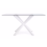 TAVOLO MAY RETT GAMBA BIANCO 160X90 - immagine 2